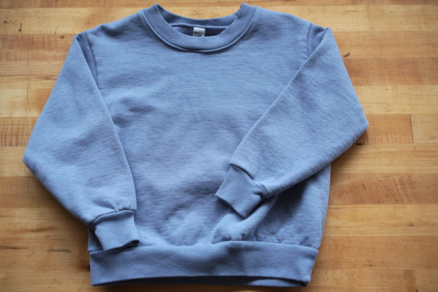 Kids Chainstitched Sweatshirt - Blue