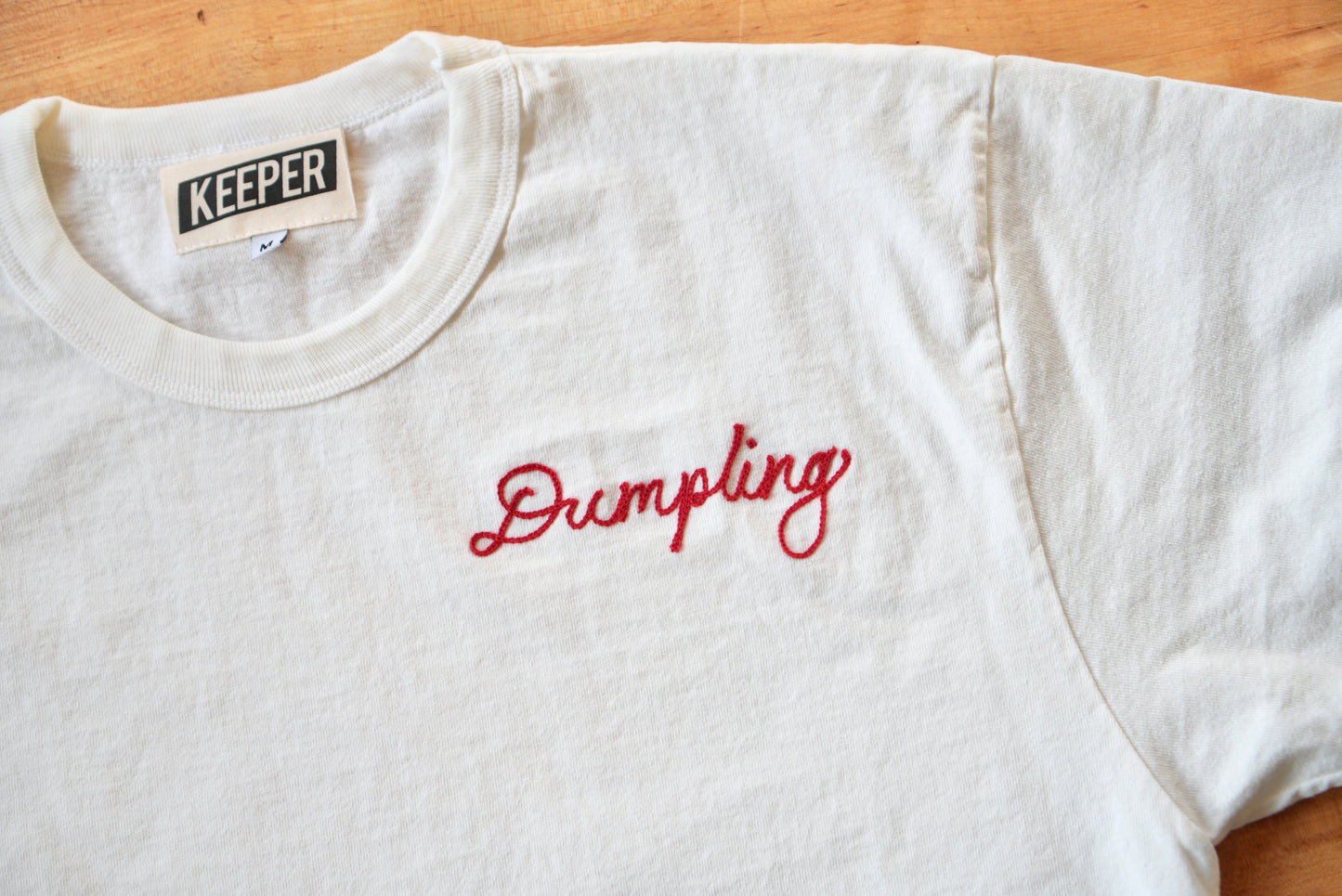 Chainstitch T-Shirt - White