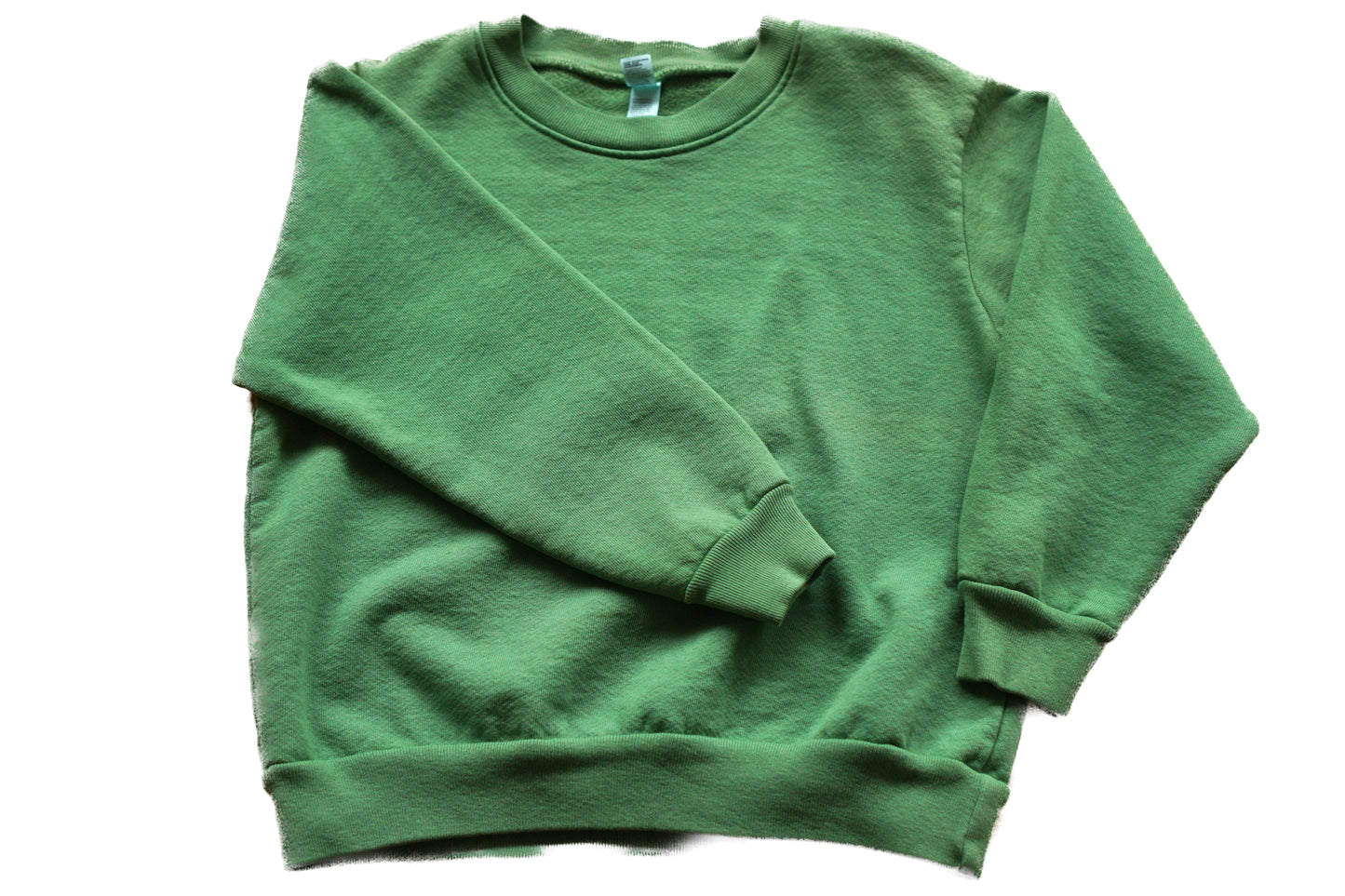 Kids Chainstitch Sweatshirt - Green