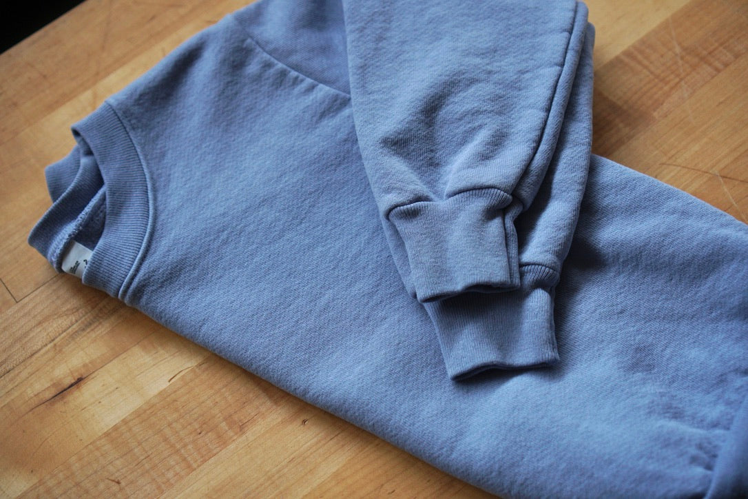 Kids Chainstitched Sweatshirt - Blue