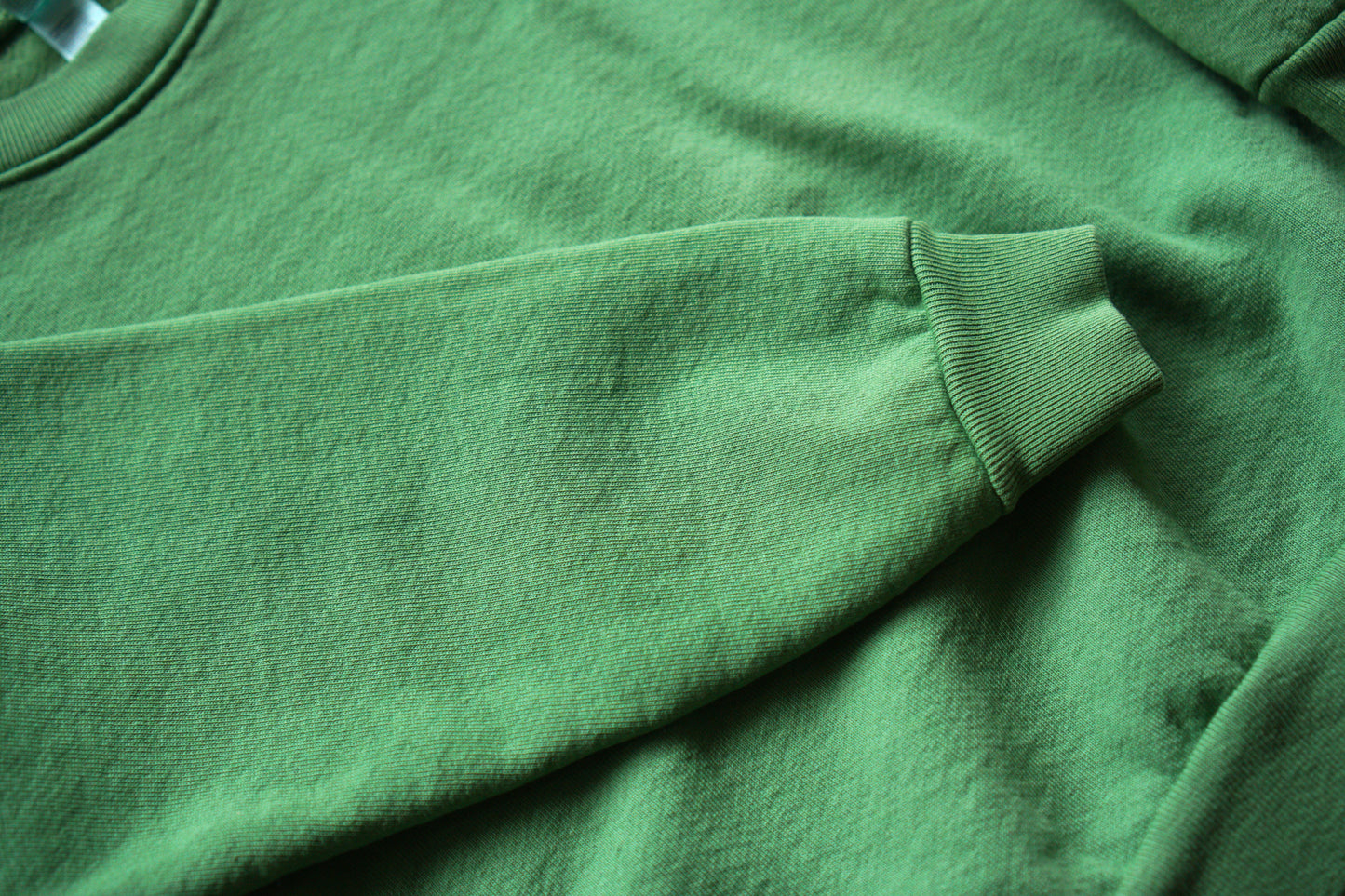 Kids Chainstitch Sweatshirt - Green